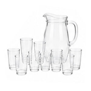 Juego de vasos y carraca 46 piezas